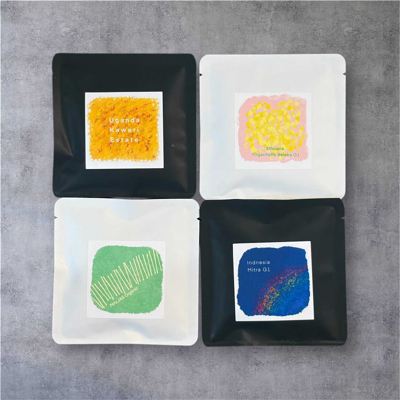 ドリップバッグ シングルオリジン4種セット